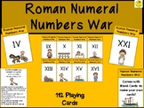 Roman Numeral Numbers War Math Game