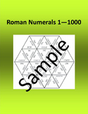 Roman Numerals 1 – 1000 – Math puzzle