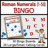 Roman Numerals (1-50) BINGO GAME | Printable and Ready to Go
