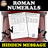 Roman Numerals Hidden Message: A Rome Activity involving R