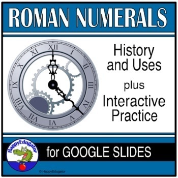 Preview of Roman Numerals Presentation on Google Slides