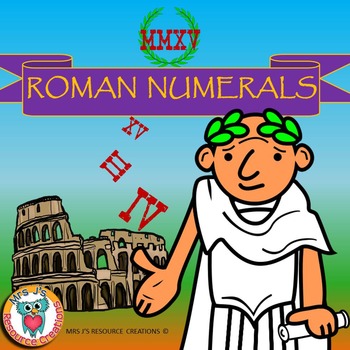 Preview of Roman Numerals - Powerpoint lessons, activities and worksheets.