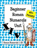Roman Numerals Unit. Beginner 1-20 Flashcards Games Center