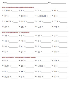 Roman Numerals in Ancient Rome: Reading Passages + Activities | TPT