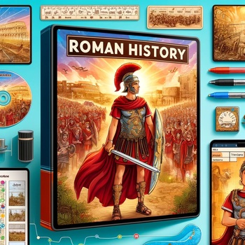 Preview of Roman Occupation of Britannia Timeline Lesson Bundle