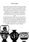 Roman Pottery Vase Coloring Activity Classical Roman Latin Class