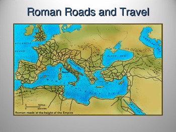 Preview of Roman Roads and Travel