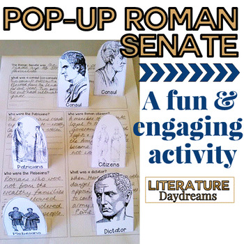 Preview of Roman Senate / Roman Empire Pop-up Activity