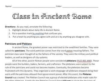Preview of Roman Society