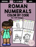 Roman numerals color by code