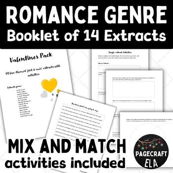 Preview of Romance Genre Extracts and Activities Booklet