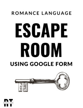Preview of Romance Language Escape Room