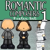 Romantic Composers Poster Set