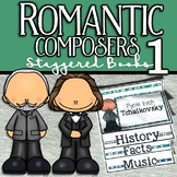 Romantic Composers Staggered Books