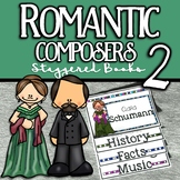Romantic Composers Staggered Books Set 2