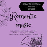 Romantic Music - Piece Analysis Project & Handout - Bundle