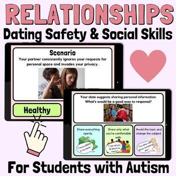 Preview of Romantic Relationships: Safety & Social Skills for Teens and Adults with Autism