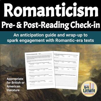 Preview of Romanticism Anticipation Guide
