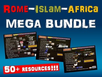 Rome Islam Africa Mega Bundle Hundreds Of Slides 50