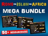 Rome, Islam, Africa MEGA BUNDLE (hundreds of slides, 50+ r