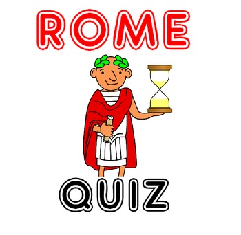 Preview of Ancient Rome Quiz: Fun Prezi Roman Quiz for 5th grade - 8th grade students.