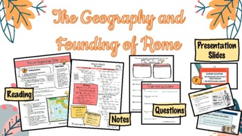 Preview of Rome : The Founding and Geography of Rome