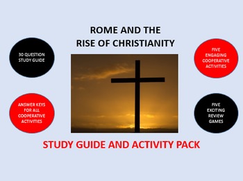 Preview of Rome and the Rise of Christianity: Study Guide and Activity Pack