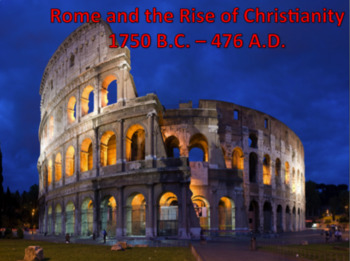 Preview of Rome and the Rise of Christianity (World History) Bundle