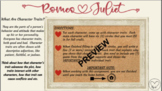 Romeo And Juliet Digital Interactive Character Trait Assig