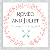 Romeo & Juliet Complete Unit Plan