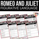 Romeo & Juliet Figurative Language Analysis - 8th 9th 10th