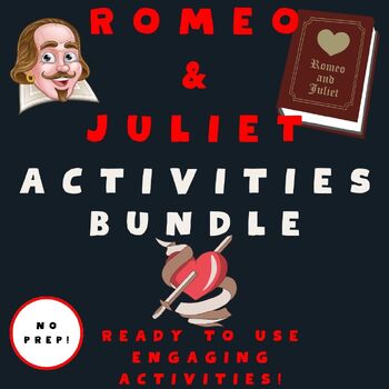 Preview of Romeo and Juliet by William Shakespeare, Novel Study Bundle, Google Slides