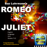 Romeo and Juliet Movie Guide 1996 Baz Luhrmann