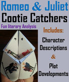 Romeo and Juliet Activity (Cootie Catcher Review Game)