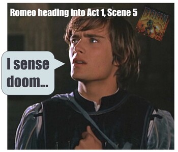 Preview of Romeo and Juliet Act 1 Scene 5 Meme