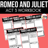 Romeo and Juliet Act 3 Workbook 