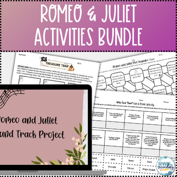 Romeo and Juliet Activities Bundle by Surviving in Secondary | TPT