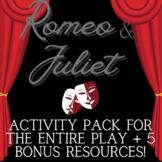 Romeo and Juliet Activities ENTIRE PLAY