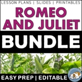 Romeo and Juliet Activity Bundle