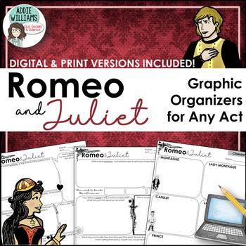 Preview of Romeo and Juliet - Analysis for ANY Act or Scene - Print & Digital