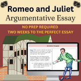 Romeo and Juliet Argumentative Essay NO PREP REQUIRED (cou