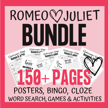 Preview of Romeo and Juliet BIG BUNDLE