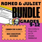 Romeo and Juliet Bundle - Unit Plan Resource Pack! Make Sh