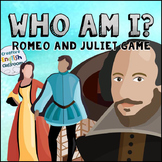 Romeo and Juliet Character Review Game
