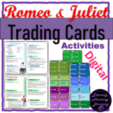 Romeo and Juliet Character Trading Cards Activity