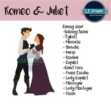 Romeo and Juliet Clipart {Growing Set}