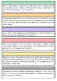 Romeo and Juliet Colour-Coded Essay Introduction Activity