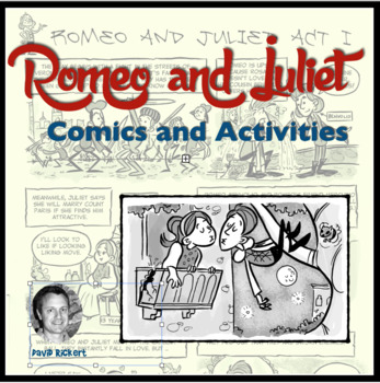 Preview of Romeo and Juliet Comics and Activities