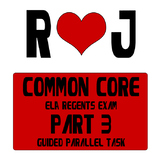 Romeo and Juliet Common Core Part 3 English Regents Exam G