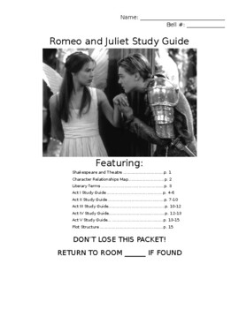 Preview of Romeo and Juliet Complete Guide